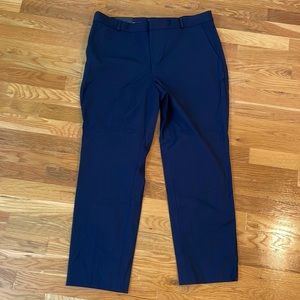 navy banana republic pants